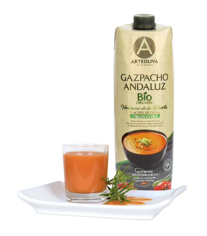 Gazpacho andaluso BIO Arteoliva 1 L | Hello Spain