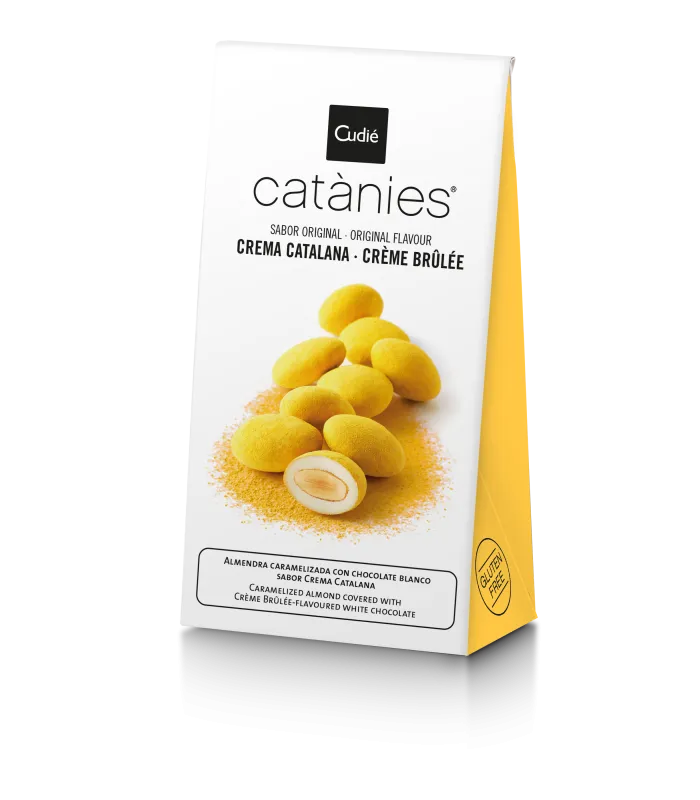 Catànies alla crema catalana Cudié 80 g | Hello Spain