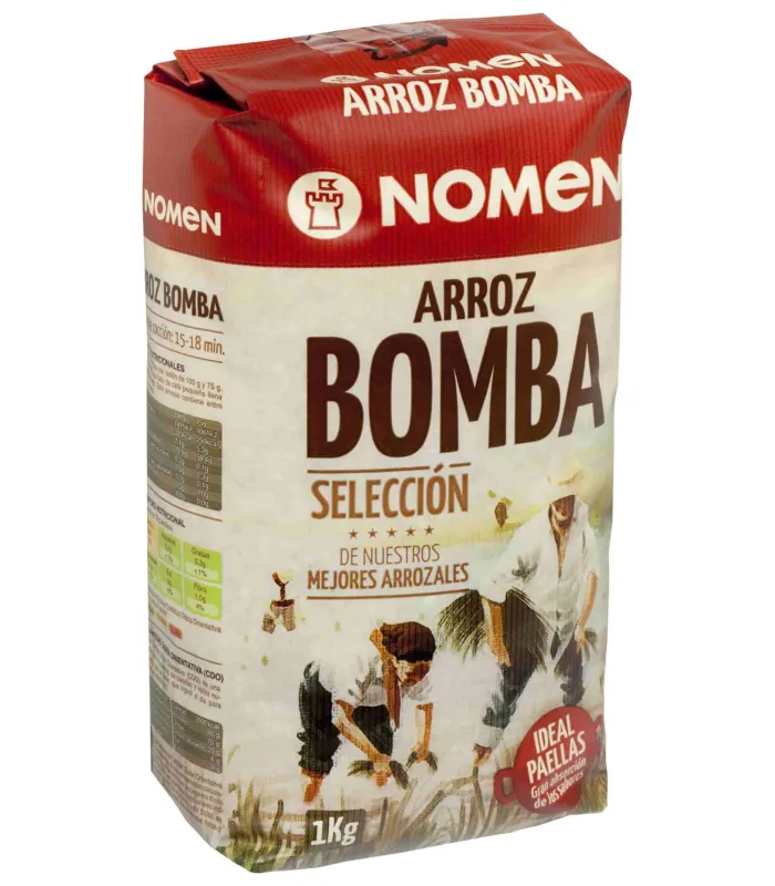 Riso Bomba Nomen 1 kg | Hello Spain