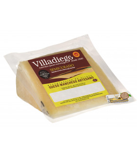 Queso Manchego de leche cruda semicurado Villadiego 250 gr