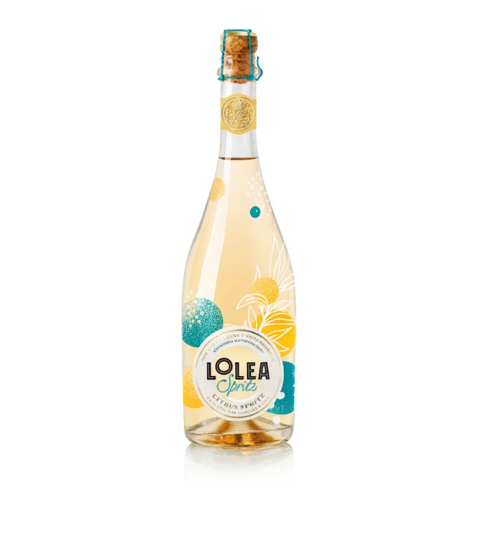 Lolea Citrus Spritz – Mediterranean aperitif with sparkling white wine, bergamot & basil | 750 ml