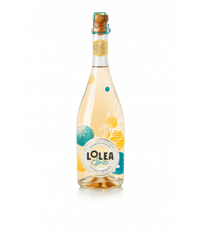 Lolea Citrus Spritz – Aperitivo mediterráneo con vino blanco espumoso, bergamota y albahaca | 750 ml