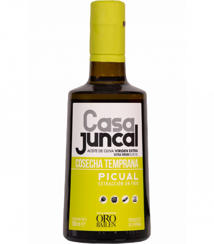Extra Virgin Olive Oil Casa Juncal Picual Early Harvest Oro Bailén 500 ml