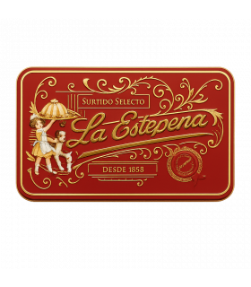 Christmas assortment tin La Estepeña 300 gr