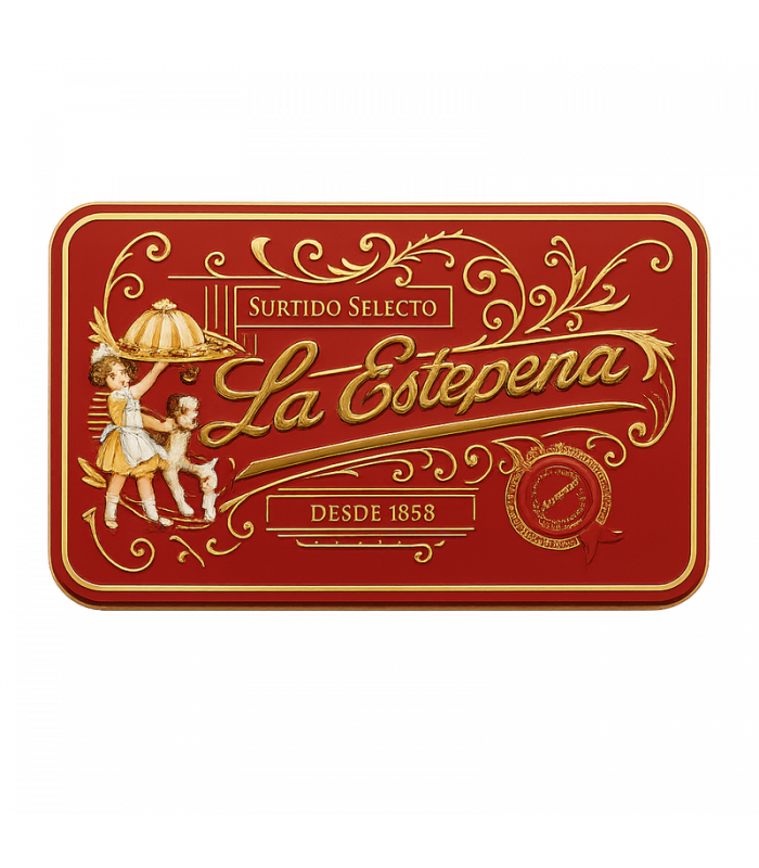 Christmas assortment tin La Estepeña 300 gr