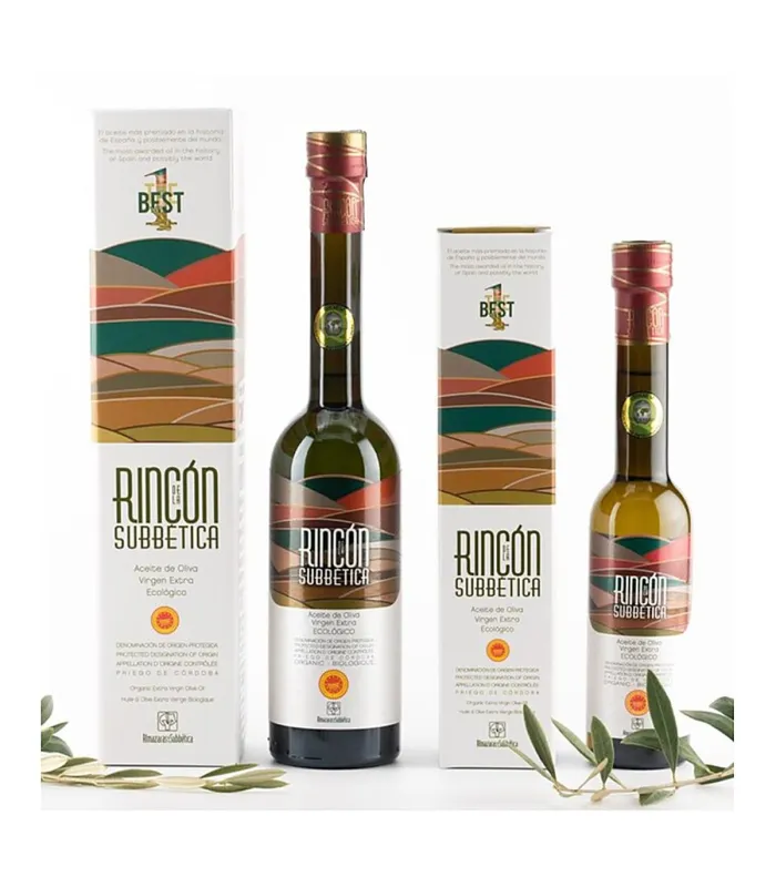 Rincón de la Subbética Organic Extra Virgin Olive Oil 500 ml PDO Priego de Córdoba