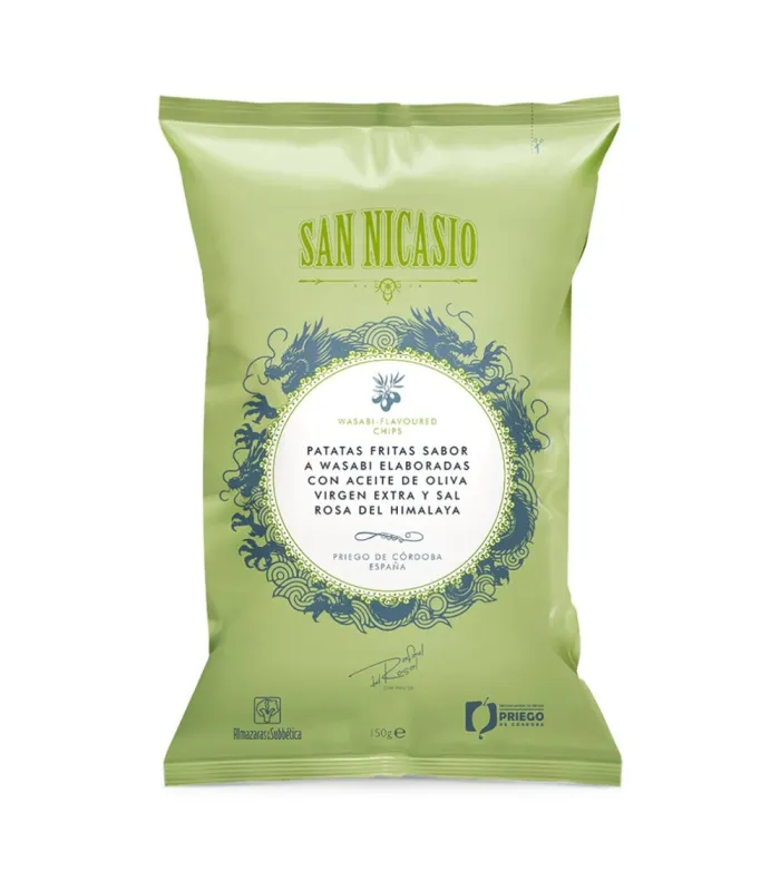 Patatine San Nicasio Wasabi 150 g | Hello Spain