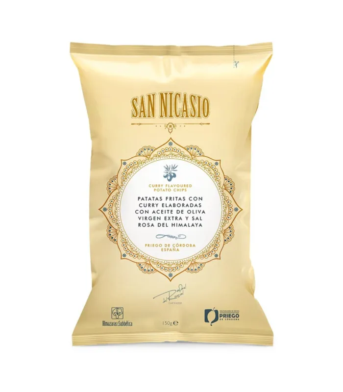 Patatine San Nicasio Curry 150 g | Hello Spain