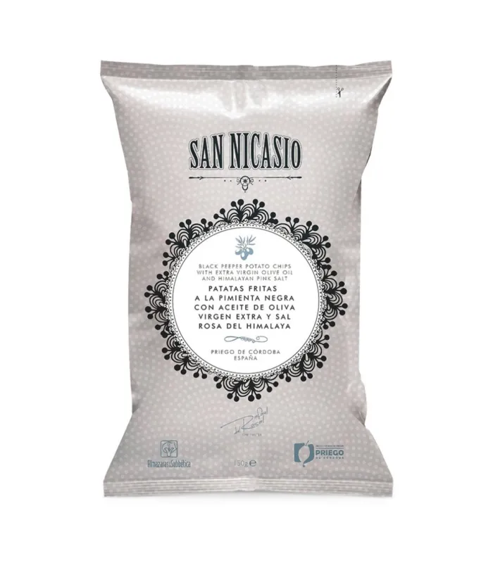 Patatine al pepe nero San Nicasio 150 g | Hello Spain