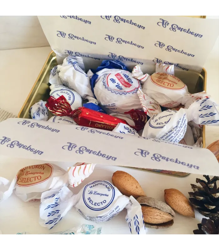 Weihnachten Sortiment Dose La Estepeña