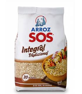 Brauner Reis Arroz Integral SOS 1 Kg