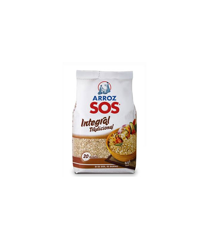 Brauner Reis Arroz Integral SOS 1 Kg