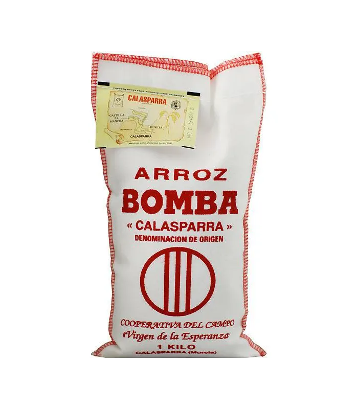 Bomba Reis Arroz Bomba D.O. Calasparra 1kg Virgen de la Esperanza