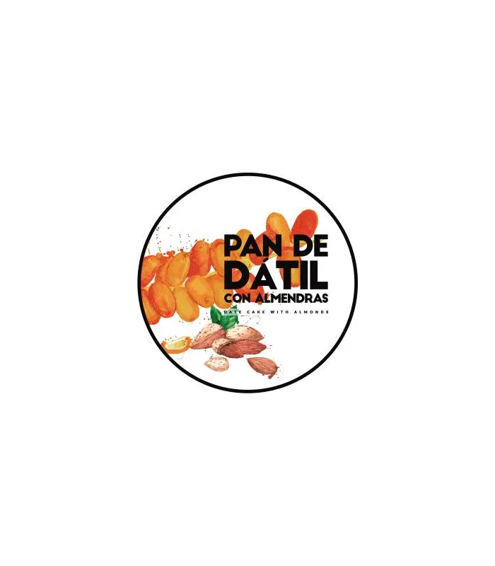 Dattelbrot mit Mandeln Pan de dátil con almendras DE JUAN 250 g