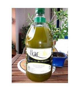 Frisches Natives Olivenöl Extra Naturtrüb La Flor del Olivo 2 Liter