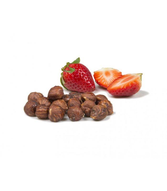 Haselnüsse mit Erdbeeren Finca La Rosala