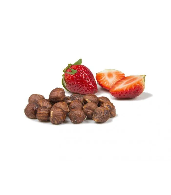 Haselnüsse mit Erdbeeren Finca La Rosala