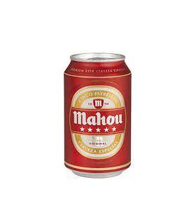 Bier Mahou 5 Sternen Cerveza Mahou 5 estrellas - 6 Dosen 33 cl