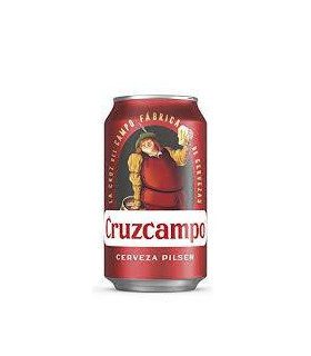Cruzcampo Bier - 6 Dosen 33 cl