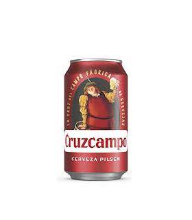 Cruzcampo Bier - 6 Dosen 33 cl