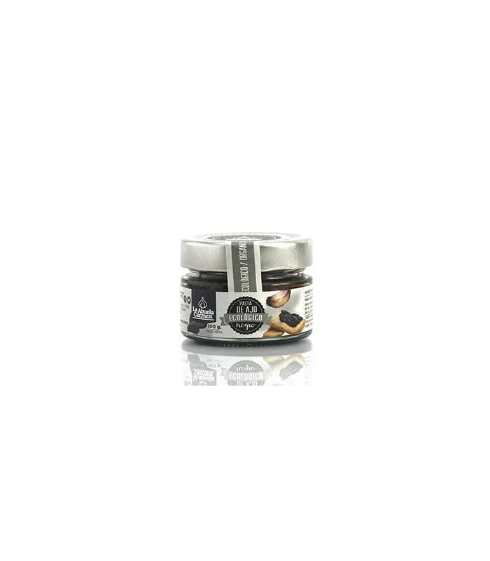 Aufstriche Schwarzer Knoblauch Pasta Ajo negro Bio La Abuela Carmen 100 gr