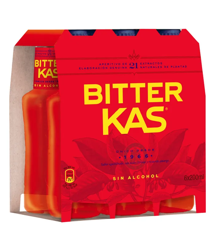 Bitter Kas 6 bottiglie 20 cl | Hello Spain