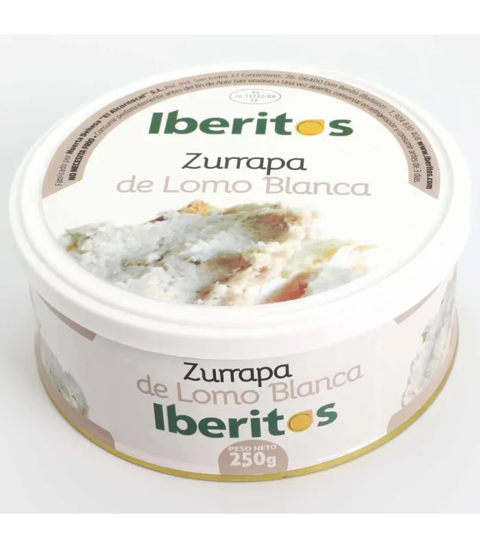 Zurrapa de lomo Iberitos 250 g | Hello Spain