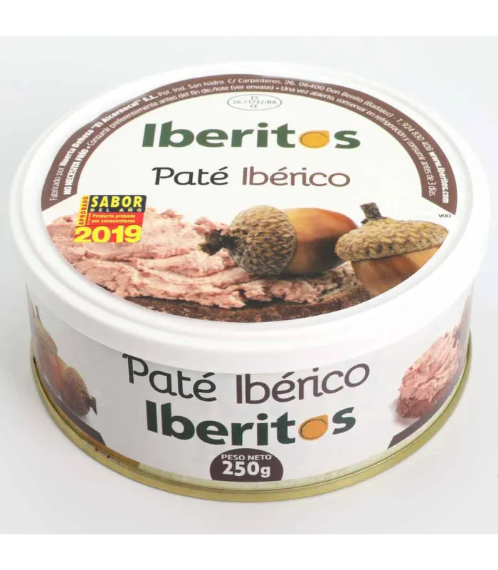 Paté iberico Iberitos 250 g | Hello Spain