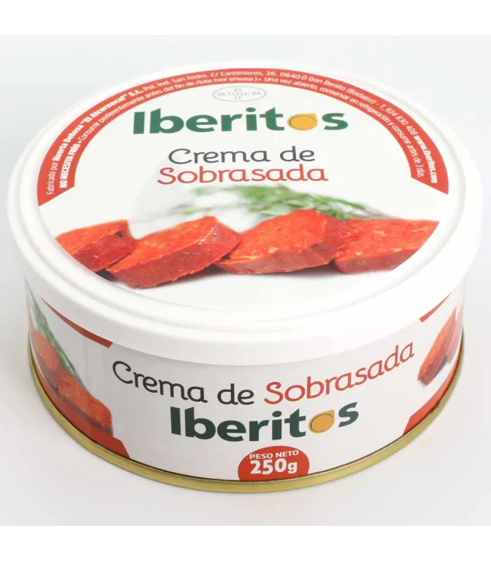 Crema di Sobrasada Iberitos 250 g | Hello Spain