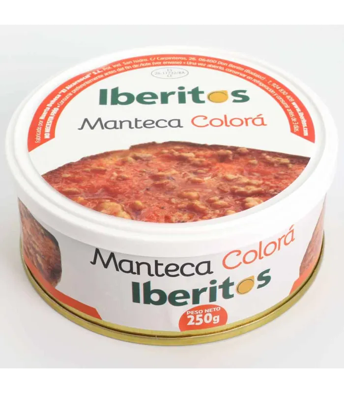 Manteca Colorá Iberitos 250 g | Hello Spain