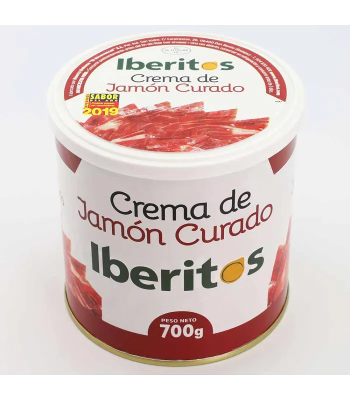 Crema di prosciutto crudo Iberitos 700 g | Hello Spain