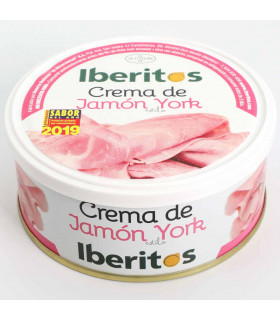 Crema de jamon de york Iberitos 250 gr