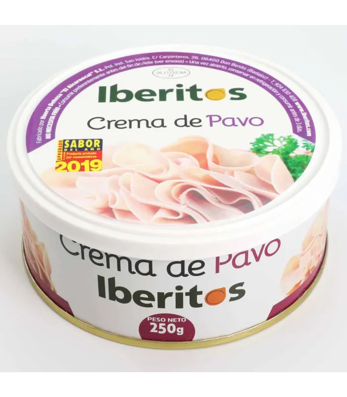 Crema di tacchino Iberitos 250 g | Hello Spain