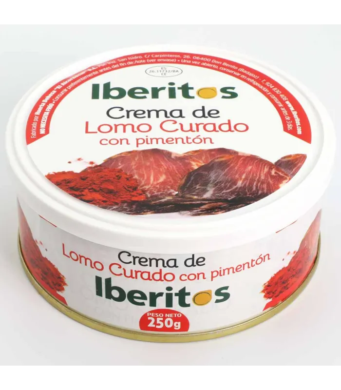 Crema di lonza con paprika Iberitos 250 g | Hello Spain