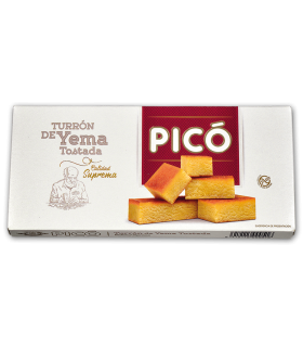 Turrón de yema tostada Picó | torrone morbido