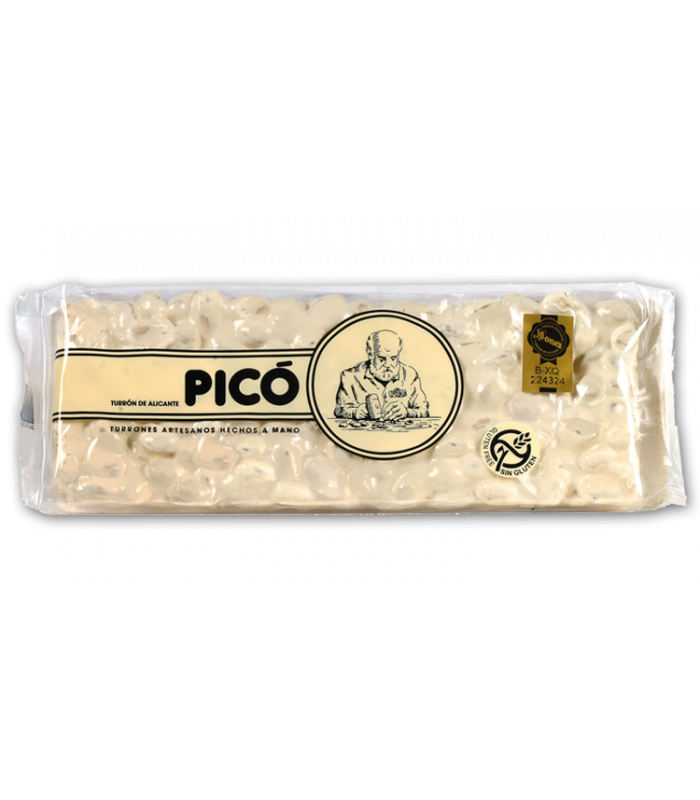 Turrón Alicante Calidad Suprema Fait à la main Picó 250 gr