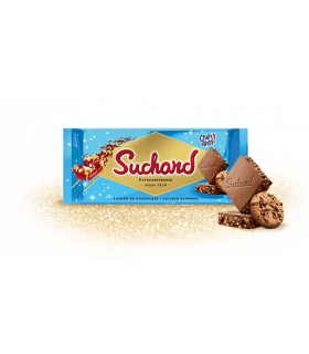 Turron de chocolate con Chips Ahoy Suchard