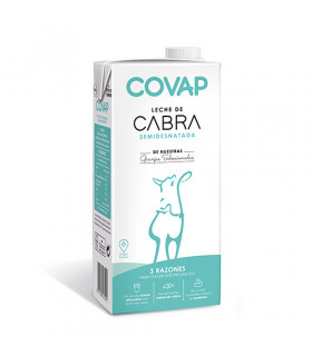 Lait de chèvre faible en gras Covap 1L