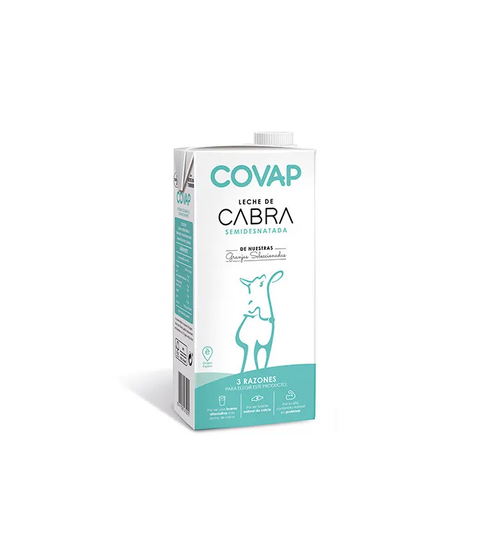 Latte di capra scremato Covap 1 L | Hello Spain